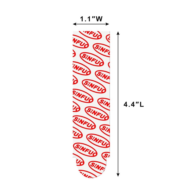 Sinfuo Damage Free Adhesive Strips for Frame, 32 XX-Large Picture Hanging Strips Refill, Removable Picture Hanger for Poster，Double Sided Tape Wall Sticky Heavy Duty Variety Pack - Image 2